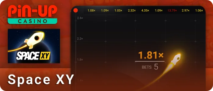 PIN Up kazino-da Space XY o'yinining qulashi haqida